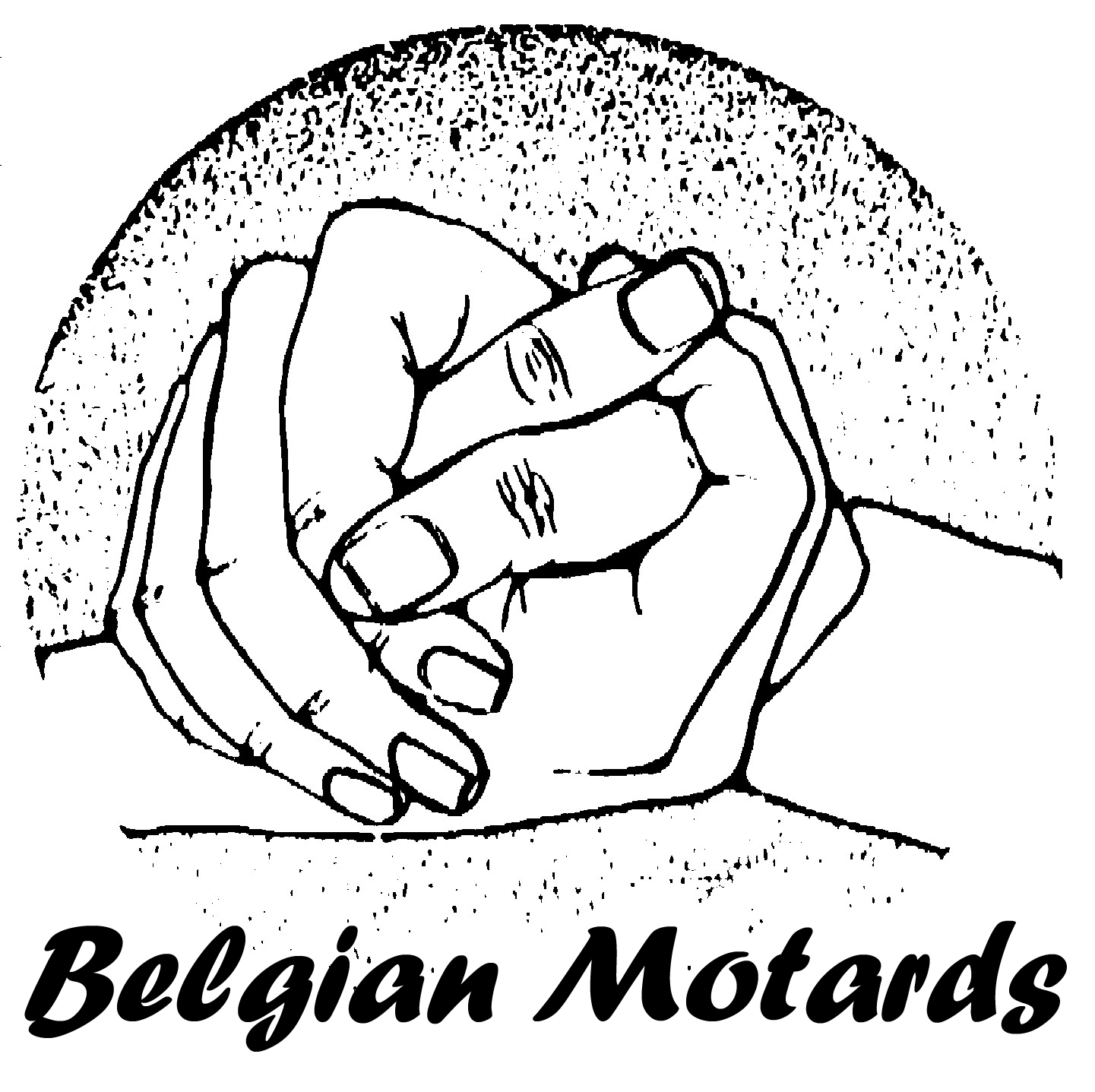 embleem belgian motards tekstkopie